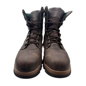 Brahma Men 12 Brown Leather Lace Up Work Boots ASTM F2413-18 M I C Gorpcore Hike